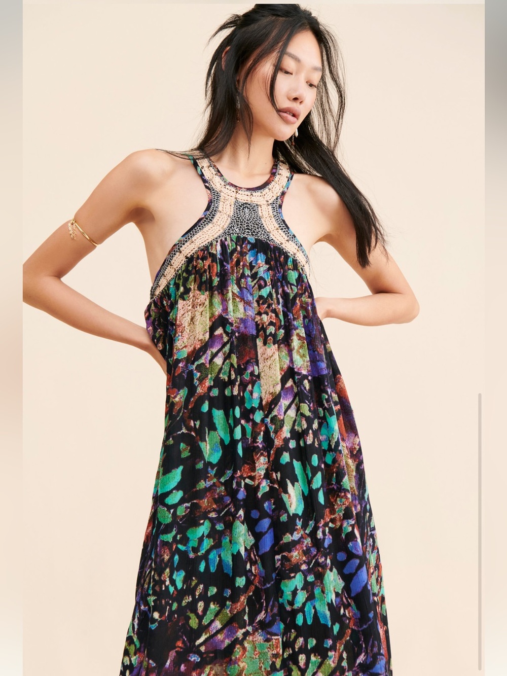 Free People Monarch Maxi Dress Size Small